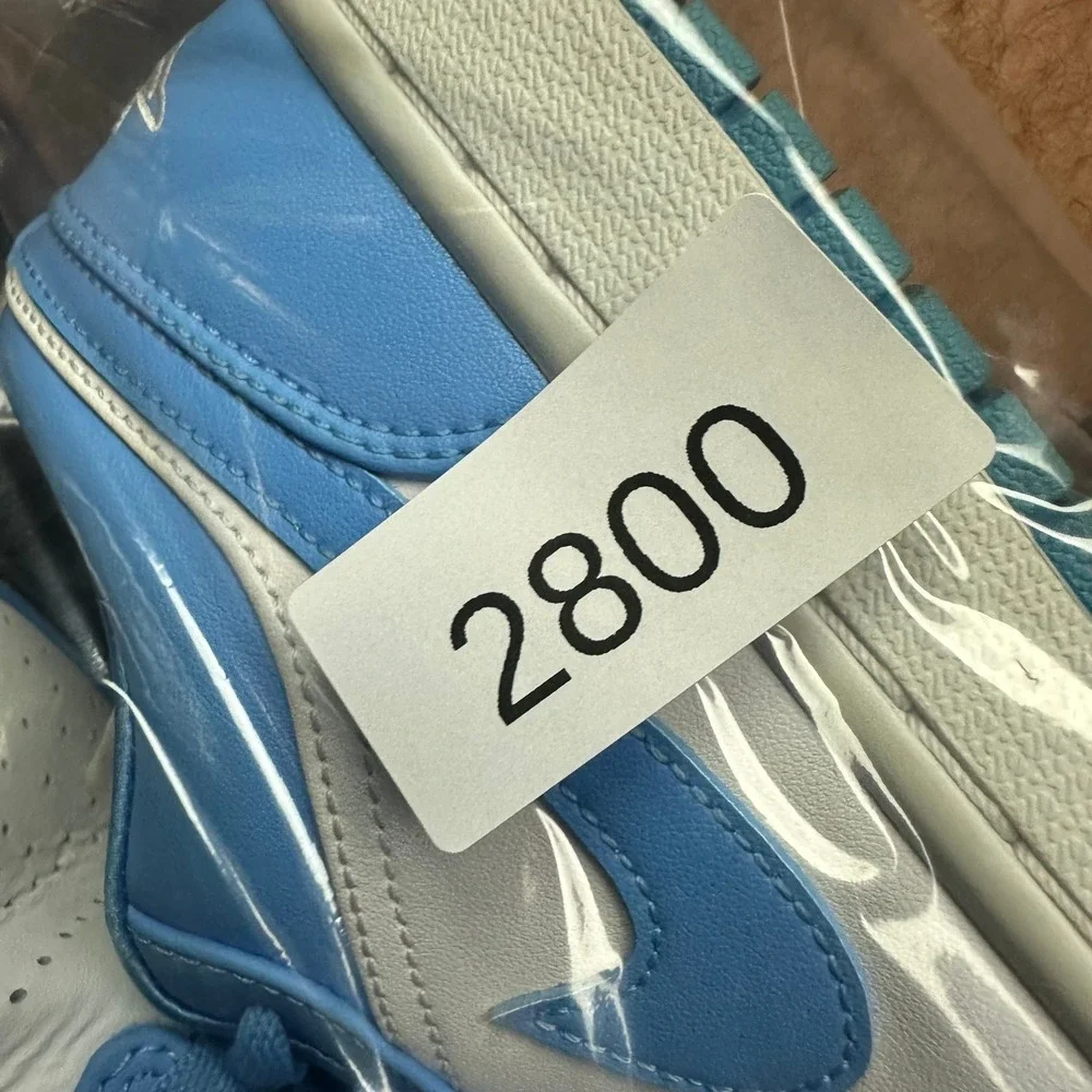 Nike Air Jordan 1 Low UNC University Blue Sneakers AO9944-441 Women's Size 9